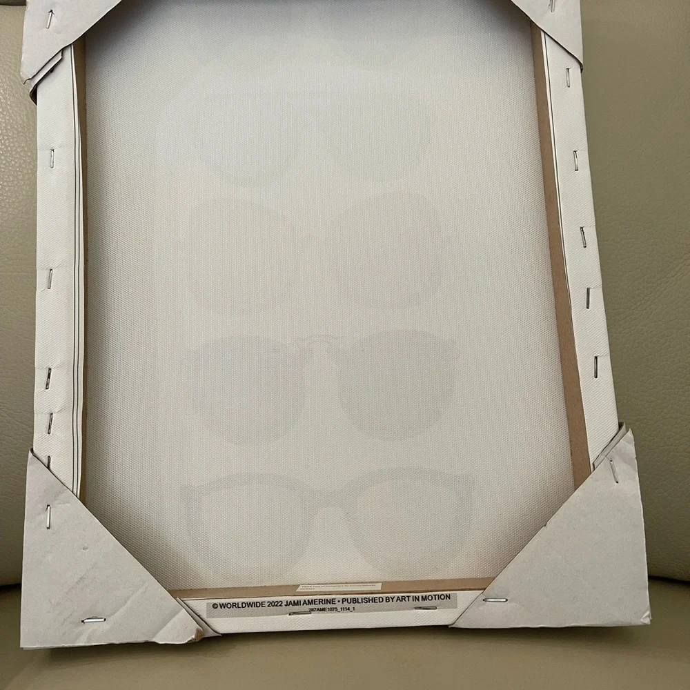 Sunglasses Cavas Wall Art - Picture 2 of 2